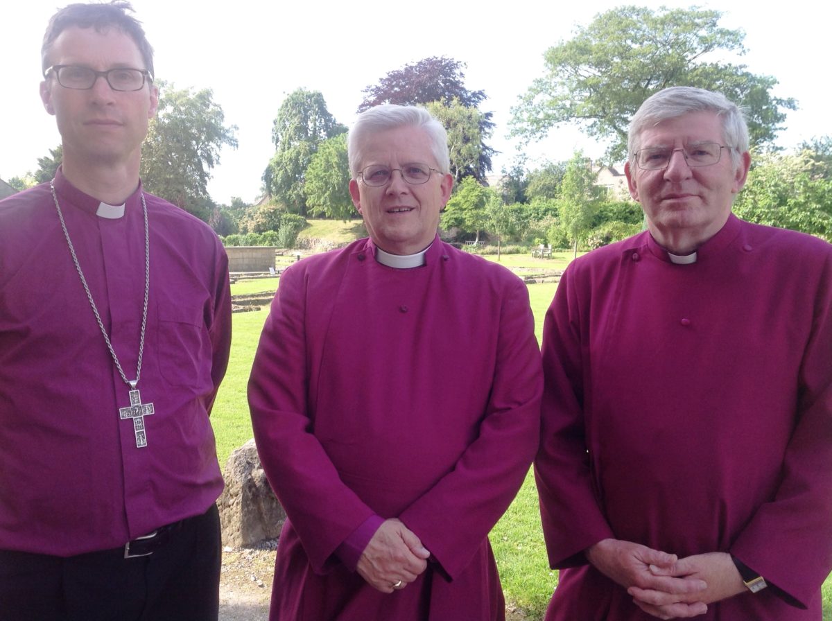 Bishop Philip, Bishop Julian, and Bishop Geoff